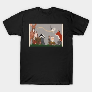 Woodland Creature Party T-Shirt